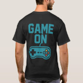 “Retro Gamer T-Shirt – Classic Arcade Pixel Tee” Tシャツ (裏面)