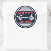 Retro Games NVB ラウンドシール (バッグ)