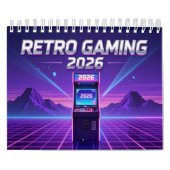 Retro Gaming 2026 Calendar カレンダー (カバー)