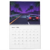 Retro Gaming 2026 Calendar カレンダー (3月 2026)