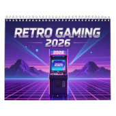 Retro Gaming 2026 Calendar カレンダー (カバー)