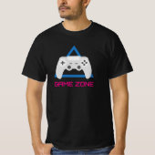 Retro Gaming Controller Neon Tシャツ (正面)