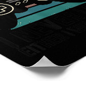 Retro Gaming I Never Lose - Either I Win Or I Lear ポスター (角)