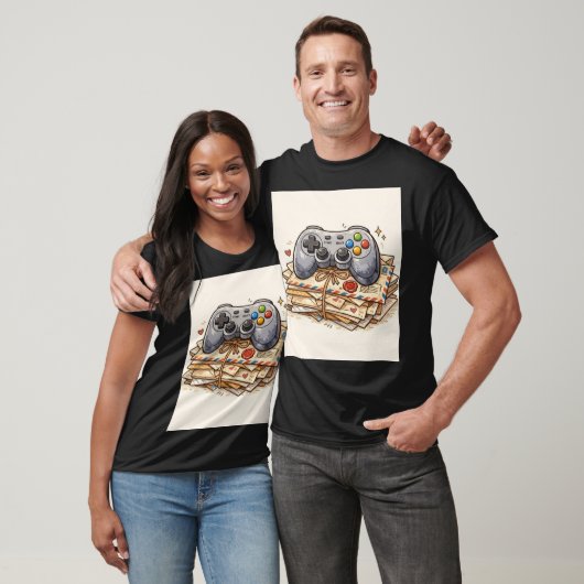 Retro Gaming Mail: Handcrafted Controller Icon Tシャツ (ユニセックス)