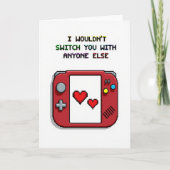 Retro Gaming Romance Card カード (正面)
