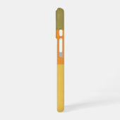 Retro Geometric Anchor iPhone 16ケース (左側面)