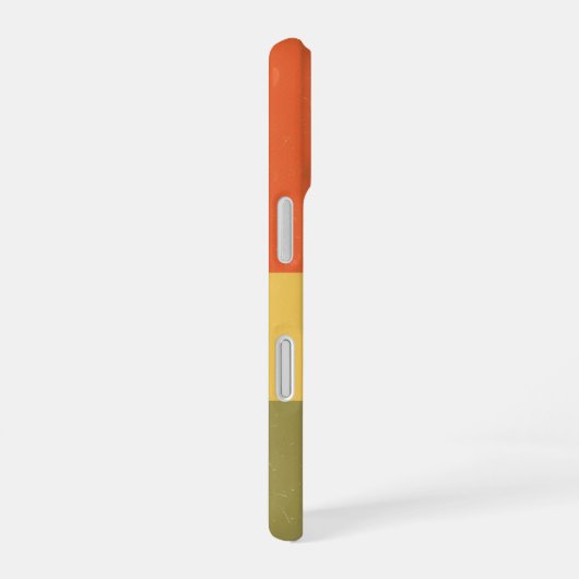 Retro Geometric Anchor iPhone 16ケース (右側面)