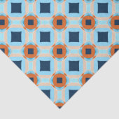 Retro Geometric in Earth Tones 薄葉紙 (詳細)