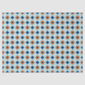 Retro Geometric in Earth Tones 薄葉紙 (正面)