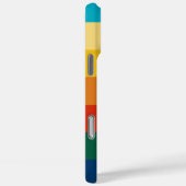 Retro Geometric Pastel Color Block Personalized Case-Mate iPhoneケース (裏面 / 右)