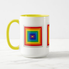 Retro Geometric Pop Art マグカップ