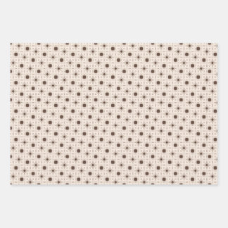 Retro geometry ラッピングペーパーシート