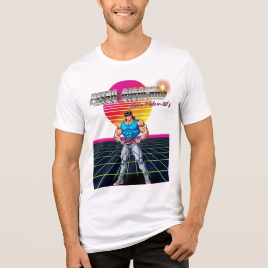 Retro Gigachad  トライブレンドＴシャツ (正面)
