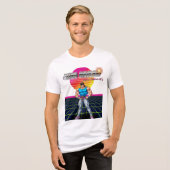 Retro Gigachad  トライブレンドＴシャツ (正面全面)