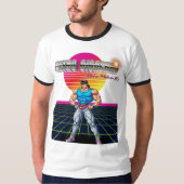Retro Gigachad  Tシャツ (正面)