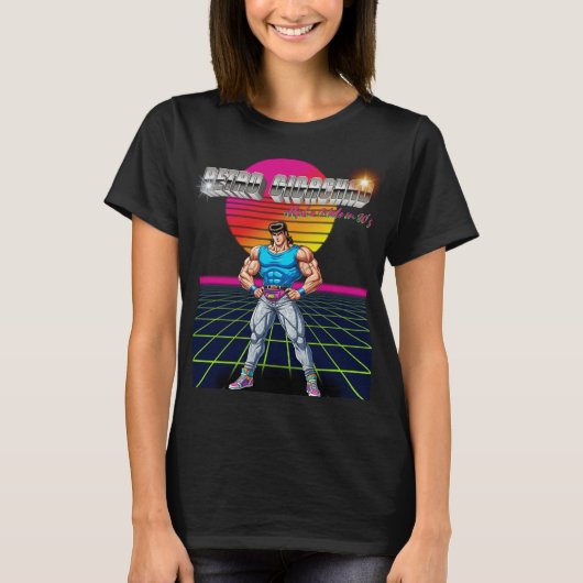 Retro Gigachad  Tシャツ (正面)
