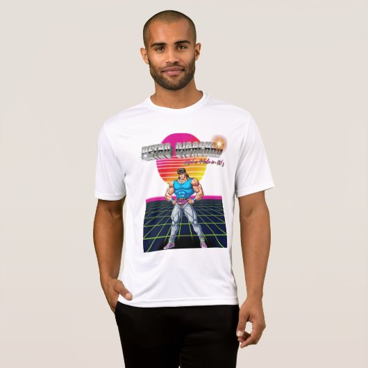 Retro Gigachad  Tシャツ (正面フル)