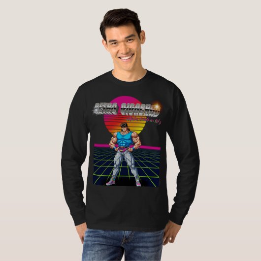 Retro Gigachad Tシャツ (正面フル)