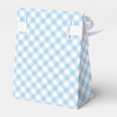 Retro Gingham Baby Blue フェイバーボックス (裏面サイド)