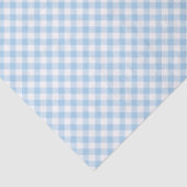 Retro Gingham Baby Blue 薄葉紙 (詳細)