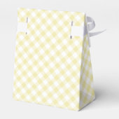 Retro Gingham Butter Yellow フェイバーボックス (裏面サイド)