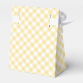 Retro Gingham Canary Yellow フェイバーボックス (裏面サイド)