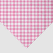 Retro Gingham Fuchsia Pink 薄葉紙 (詳細)