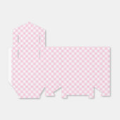 Retro Gingham Light Pink フェイバーボックス (折り畳みなし)