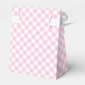 Retro Gingham Light Pink フェイバーボックス (裏面サイド)