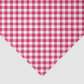 Retro Gingham Raspberry 薄葉紙 (詳細)