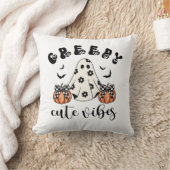 Retro Girly Coquette Creepy Cute Vibes Halloween クッション (ブランケット)