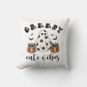 Retro Girly Coquette Creepy Cute Vibes Halloween クッション (正面)