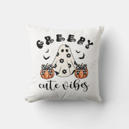 Retro Girly Coquette Creepy Cute Vibes Halloween クッション