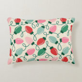 Retro Glow Lights アクセントクッション (正面)