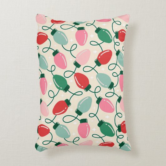 Retro Glow Lights アクセントクッション (正面(垂直))