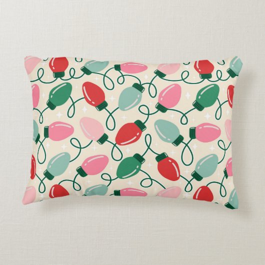 Retro Glow Lights アクセントクッション (裏面)