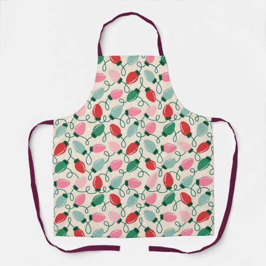 Retro Glow Lights エプロン (正面)