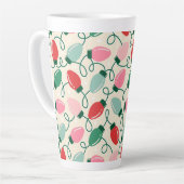 Retro Glow Lights カフェラテマグ (左アングル)