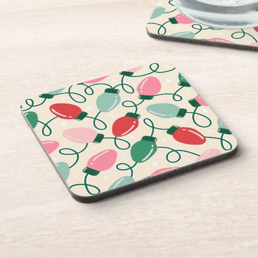 Retro Glow Lights コースター (左側)