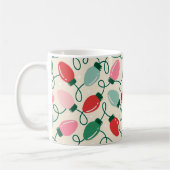 Retro Glow Lights コーヒーマグカップ (左)