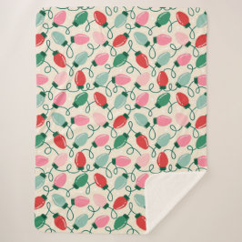 Retro Glow Lights シェルパブランケット