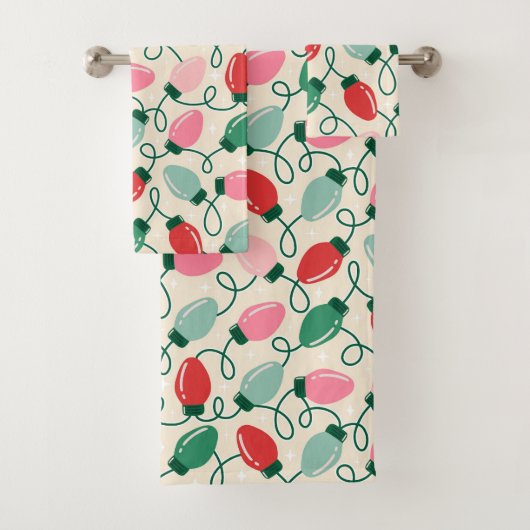 Retro Glow Lights バスタオルセット (インサイチュ)