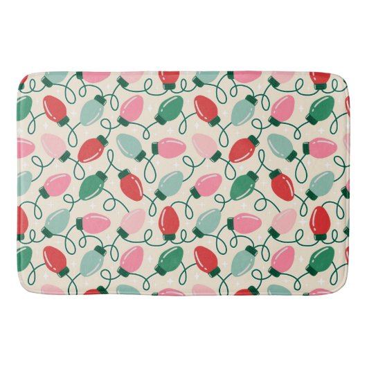 Retro Glow Lights バスマット (正面)