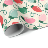 Retro Glow Lights ラッピングペーパー (ロールコーナー)