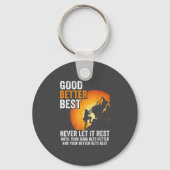 Retro Good Better Never Let It Rest Till Your Good キーホルダー (正面)