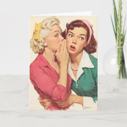 Retro Gossip and Glamour Secrets カード (正面)