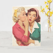 Retro Gossip and Glamour Secrets カード (黄色い花)