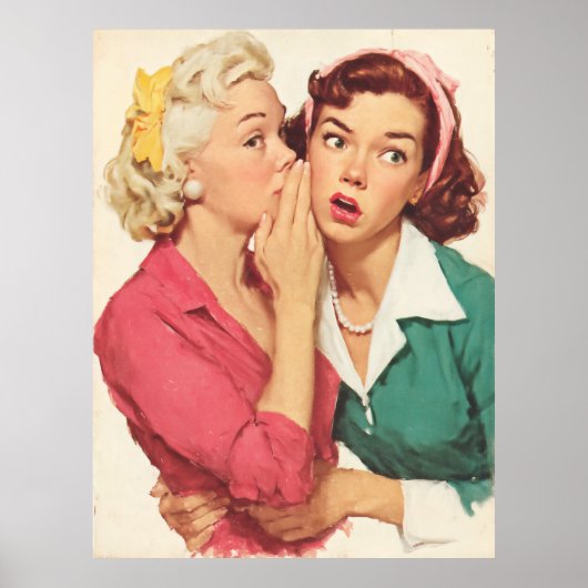 Retro Gossip and Glamour Secrets ポスター (正面)