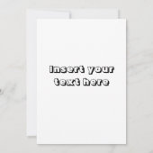 Retro Grad Class of 2026 Groovy Graduation Party 招待状 (裏面)