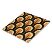 Retro Gradated Geometric Fan Pattern タイル (側面)